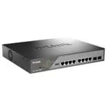10 портовый коммутатор DSS-200G-10MPP/A1A D-Link