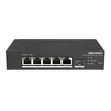 Коммутатор на 4 PoE порта Hikvision DS-3T1306P-SI/HS