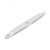 Держатель плоского кабеля двусторонний для прямого монтажа на 12 мест в гофроящике белый (210 шт/кор)