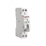 Автоматический выключатель дифференциального тока АВДТ-63M 1P+N (18мм) 10А 30мА характеристика C тип AС электронный 6кА PROXIMA