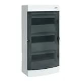 Щит распределительный навесной Unix 3х12мод. IP41 прозр. дверь PROxima EKF ux-3x12-n