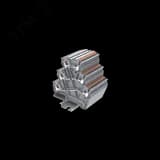 Клемма TP 3-уровневая угловая, Push-in, сечение 2,5 мм. кв., синяя