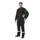 Костюм сварщика Болид, цв. черный-серый летний, р. 96-100/182-188