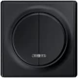 Выключатель 2-кл. СП Florence 10А IP20 с подсветкой механизм черн. (1E31801303) OneKeyElectro 2172825