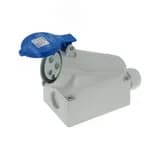 Розетка настенная 32A/230V/1P+N+E/IP44