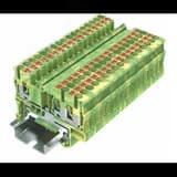 Клемма ТР 1-2 земля, сечение 2,5 мм. кв., желто-зеленая