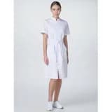 Халат женский Сансара-005 (тк.Смесовая,160) MedLine, белый,56-58,170-176