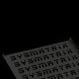 Полка 19" стационарная перфорированная 750мм для шкафов 1000мм, черный (RAL 9004) SYSMATRIX SH 9102.900