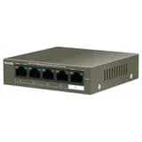 5-ти портовый неуправляемый PoE коммутатор TEF1105P-4-38W Tenda