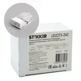 Клемма монтажная 2-проводная для 1-жильного проводника, с пастой LD2273-242