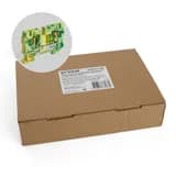 Зажим пружинный 2проводной проходной ЗНИ 25 JXB ST 25 желтый зеленый STEKKER 39959