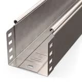 Лоток неперфорированный Стандарт INOX (AISI 409) 100х100х3000 (0,7 мм) (6 м/уп) Промрукав