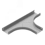 Т-отвод плавный универсальный к лотку 500х200 радиус 200 мм, толщина 1,5 мм, Сендзимир цинк