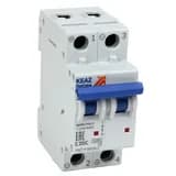 Выключатель автоматический модульный 2п C 2А OptiDin BM63-2C2-DC-УХЛ3 КЭАЗ 261238