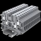 Клемма TU 2-2 винтовая, сечение 4 мм. кв., серая SUPU