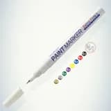 Маркер-краска Extra Fine 1мм нитро-основа бел. MunHwa Б0048236