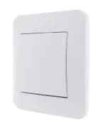 Выключатель 1-кл. 1п СП Karina 10А IP20 механизм бел. LEZARD 707-0288-100