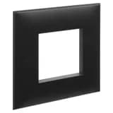 Рамка 1-м 2мод. Avanti «Черный матовый» DKC 4412902