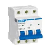 Выключатель автоматический модульный 3п D 63А 6кА NXB-63 (R) CHINT 814189