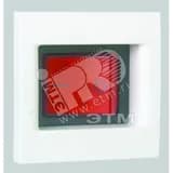 Connect Выключатель с подсветкой биполярный 16А K45 45х45мм белый