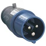Вилка кабельная 16А 2Р+E IР44 переносная 250В 013
