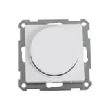 Светорегулятор поворотно-нажимной AtlasDesign 400Вт механизм бел. SE ATN000123