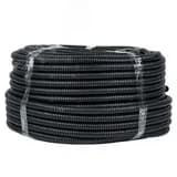 Труба гофр. ПНД Plast с зондом d25мм (25м.) черная PROxima EKF