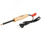 Электропаяльник 25Вт, с деревянной рукояткой, клин ЗУБР