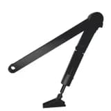 Рычажная тяга с фиксацией в открытом положении (ФОП) для DC110/120/140, черная L141 ASSA ABLOY