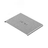 Крышка к повороту вертикальному вниз к лотку 150х50, толщина 1,0 мм, Сендзимир цинк