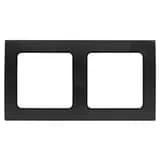 Стокгольм Рамка 2-местная черная EKF PROxima