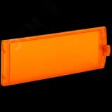 Дверца для корпуса пластикового КМПн-18 IP65 оранжевая прозрачная TEKFOR