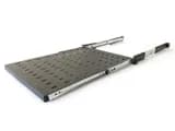 Полка выдвижная c 19" креплением TSS3-450-RAL9004 Hyperline