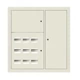 Щит этажный 9 кв. RAL9002 3 окна в ряд по гориз. (1000х950х150) EKF PROxima