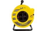 Удлинитель на катушке 4х30м с заземл. 10А IP20 Industrial УК30 3х1 термозащита IEK WKP14-10-04-30