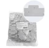 Торцевая заглушка для ЗНИ LD575 25 мм² JXB PT 25 серый LD575125 49276