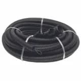 Труба гофрированная ПНД легкая d50мм с протяжкой черн. (уп.15м) Ruvinil 25001