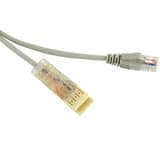 Патч-корд 110 тип-RJ45 Hyperline PC-110-RJ45-2P-CX-3M-LSZH-GY