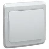 Выключатель ВС10-1-0-ВБ одноклавишный 10А ВЕГА белый