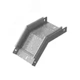 Угловой соединитель внешний 45 град. к лотку 400х50, толщина 1,0 мм, Сендзимир цинк