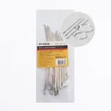 Хомут стальной 4,6х150мм, d пучка max 38мм, нагрузка 50кг, серый (25шт в упак) FERON