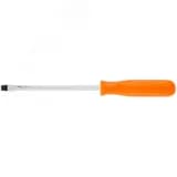 Отвертка "Эконом", CrV сталь, пластиковая оранжевая ручка 5х100 мм SL
