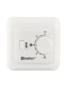 Терморегулятор Energy TK04, для теплого пола, электромеханический, белый