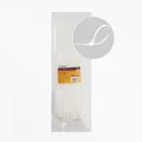 Хомут нейлоновый STEKKER NYCT47350 47х350 мм d пучка max 90 мм нагрузка 22кг белый упаковка 100 шт 32789