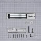 Электромагнитный замок (сила удержания 180кг), цвет серебристый сатинированный алюминий RAL 7047 RL-EM180-L0S R-Lock