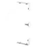 Соединитель для кабельного канала Rapid 45-2 53x100/165 мм (ПВХ,белый)