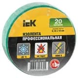 Изолента ПВХ зеленая 19мм 20м UIZ-20-10-K06 IEK