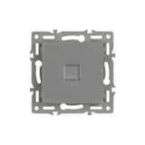 Механизм компьютерной розетки SCTMPC1PLGR RJ45 CAT6 Arlight 045335