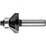 Фреза кромочная конусная с нижним подшипником, угол 45 гр, DxL = 25x50 мм