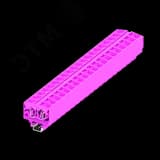 Клемма TB 2-2 на DIN-15, фронт.подключение, сечение 2,5 мм. кв., розовый